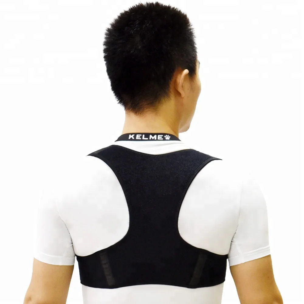 

2020 Popular Trend Thoracic and Shoulder Unisex Back Posture Corrector Brace for Fixing Upper Back Correction Support Pain, Black