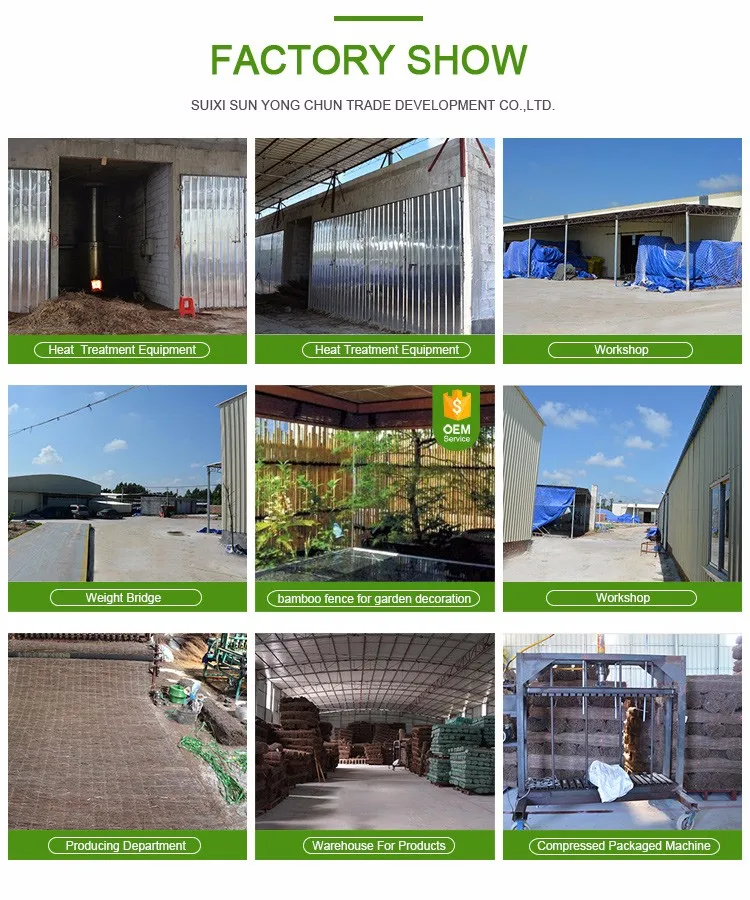 New designed flower plant protection uneven black bamboo border edge