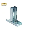 Interior Drywall metal stud profile for partitions construction