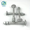 Perno De Paso perno hexagonal con tuerca for tower H.D.G 1/2 x 1 step bolt