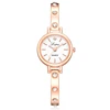 Hot Sales Rose Gold Bracelet Watch Women Lady Crystal Dress Quartz Wrist Watch(KKWT2013)