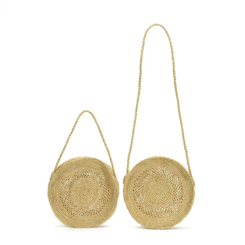 

Hollow Design Pattern Raffia Straw Bag for Women Beach Travelling