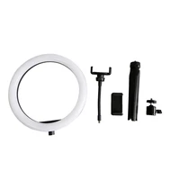 

10 inch Photography LED Selfie Ring Light 3200-5500k dimming led table photography fill ring light with USB cable