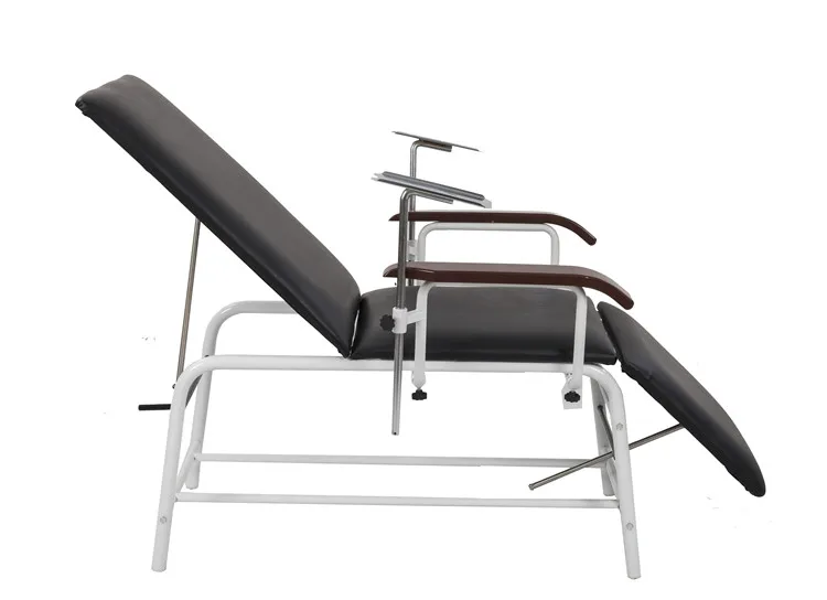 Hot sales stainless steel medical furniture blood donor chair in hospital examination table