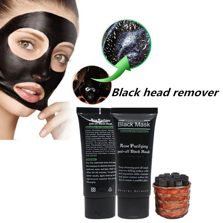 

2017 Hot Selling Bamboo Charcoal Black Head Removal Purifying Peel Off Facial Mask