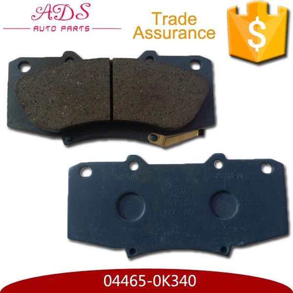 China Performance Non-asbestos Brake Pads 04465-0k340 - Buy Brake Pads ...