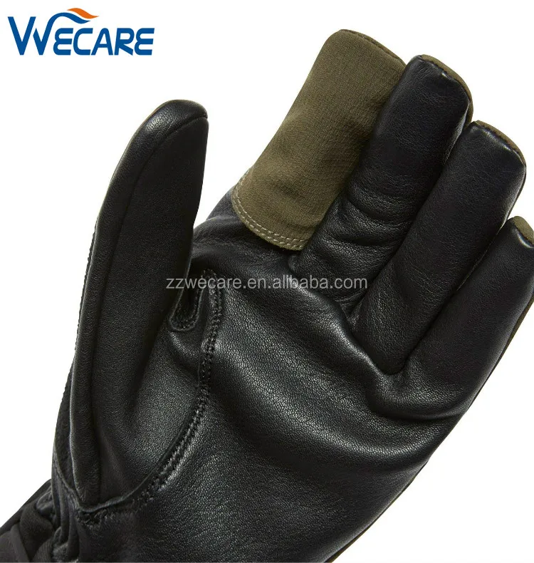 Fashion Work Man Driver Winter Hand Army Protection Motorcycle Leather Shooting Gloves