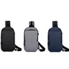 Travel Portable Sports Chest Bag USB One Shoulder Sling Backpack