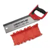 mitre box with back saw 0/45/90 degree pruning saw wood cutting hand saw