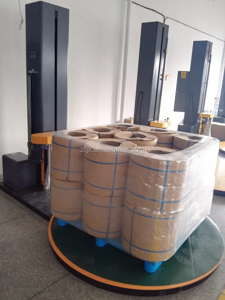 1650l Automatic Turntable Pallet Shrink Wrapping Machine For Sale Buy