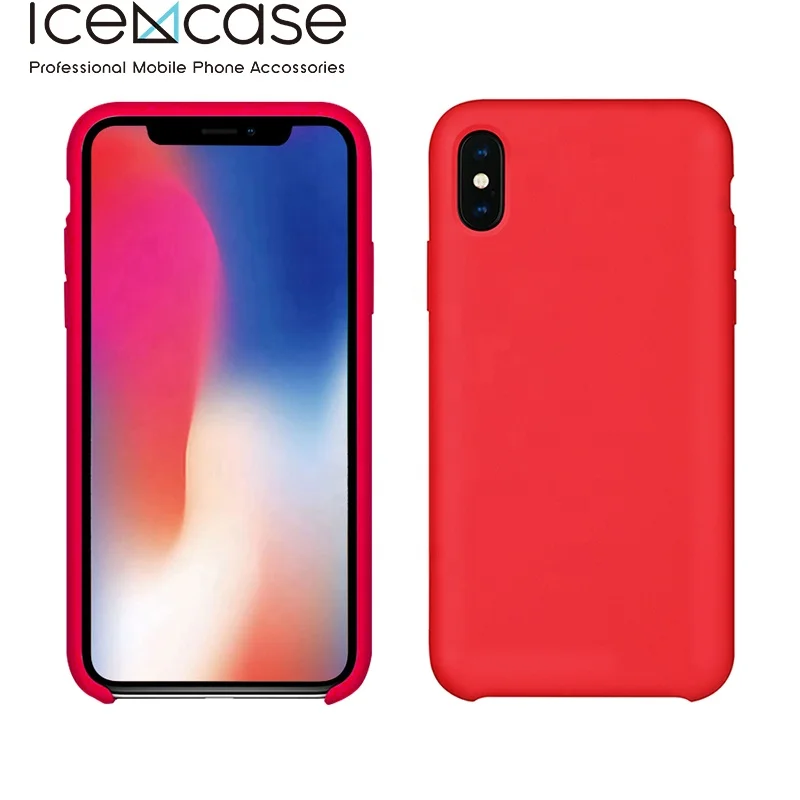 

For Apple iPhone X Xs Xr Max Case c Soft Silicone, Black