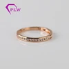 channel setting half eternity melee moissanite ring band 1.5mm