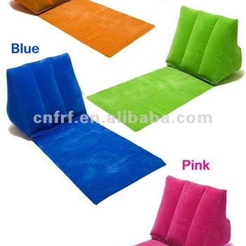 2019 Hot Selling Inflatable Backrest Pillow Inflatable Back