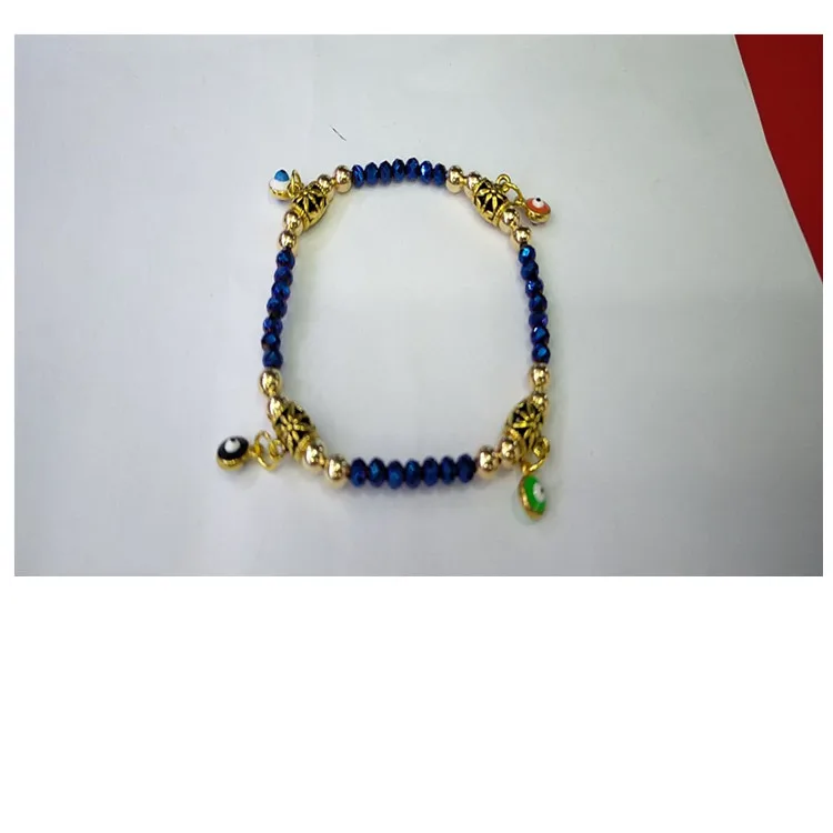

2019 hot selling bracelet customized charm crystal bead bracelet for jewelry making
