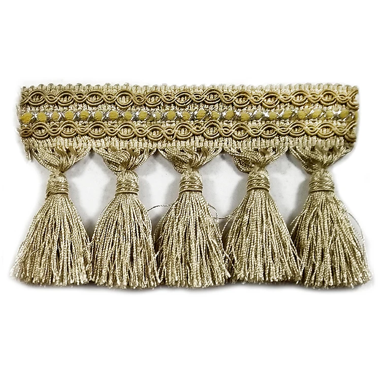 Cheap Colorful White Cotton Tassel Fringe For Garments Buy White