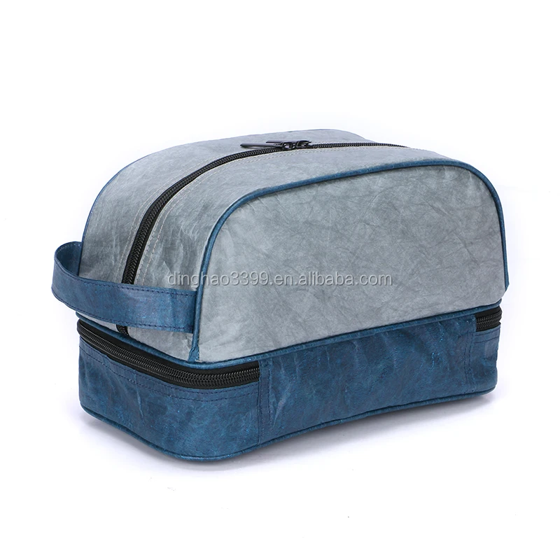 two compartment makeup bag