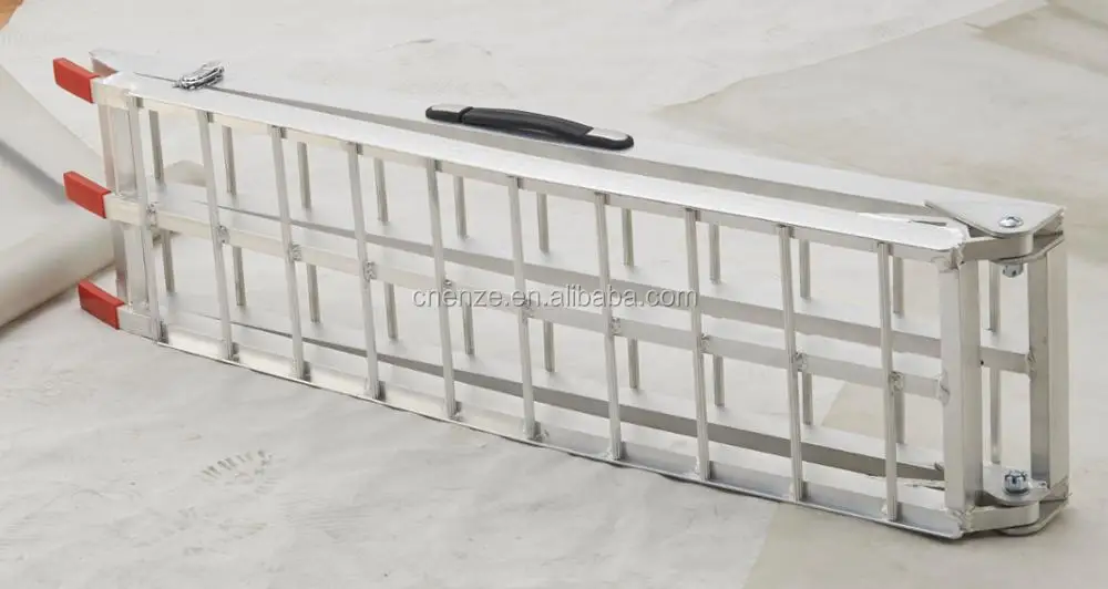 Aluminum Folding Ramps >> Mobile Aluminum Folding Atv Lawnmower Truck Loading Ramps Arched Aluminum Folding Ramps >> Mobile Aluminum Folding Atv Lawnmower Truck Loading Ramps Arched