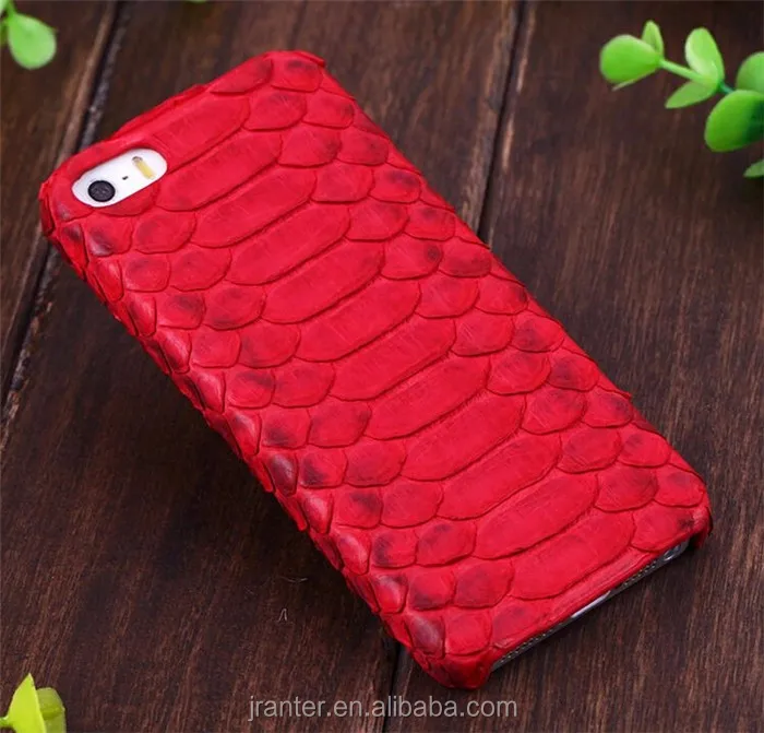 

New Design Waterproof Custom Genuine Snake Skin for i Phone Case
