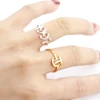 Personalized Number Name Stainless Steel Rings For Women Girls