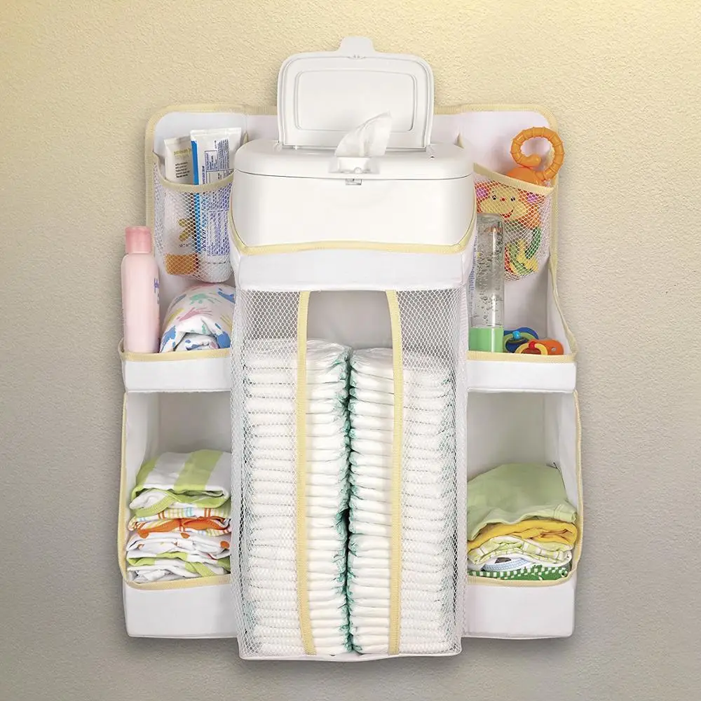 Nursery Diaper Organizer Change Table Station Organiser View Nursery Diaper Organizer Change Table