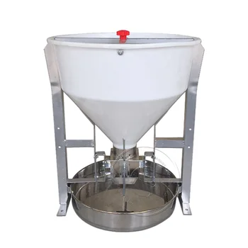 80kg Animal Stainless Steel Particle Feeder For Fattening Pig Farm