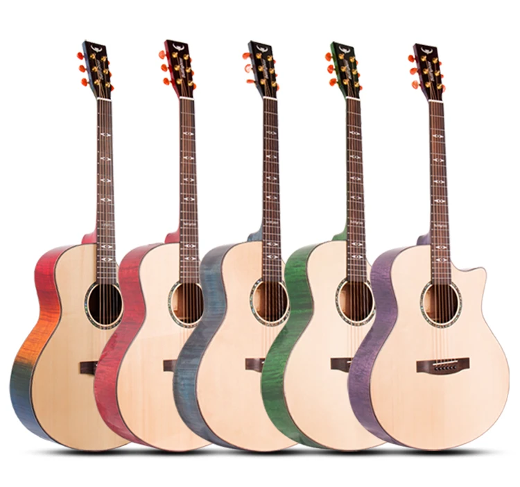 High Quality Bullfighter D-4 41 Inch Wholesale Factory Handmade  Acoustic Guitar