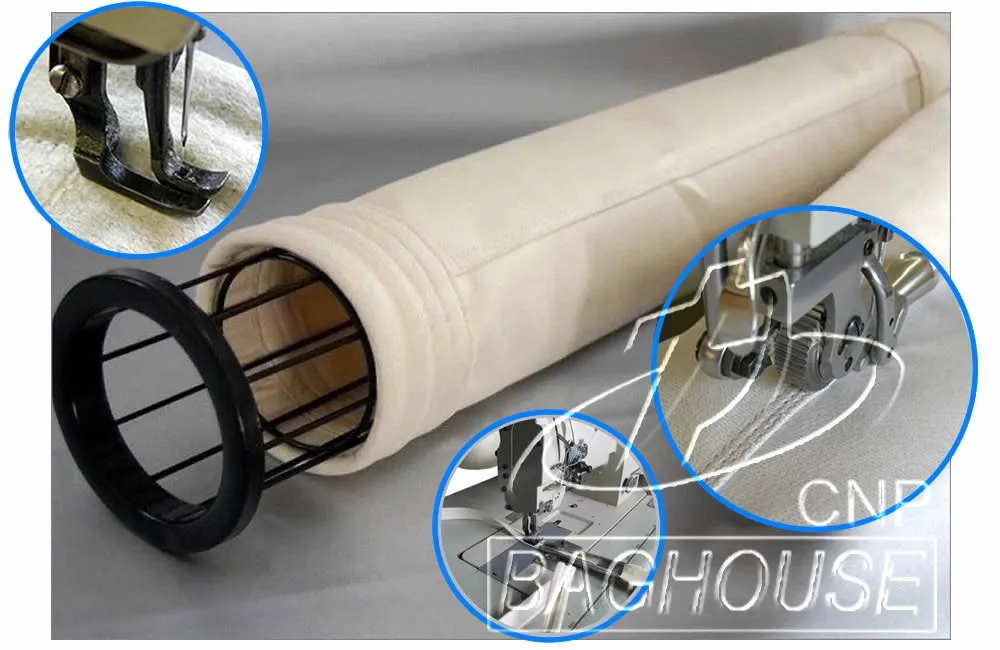 Dust Filter Usage And Polyester Material Of Bag Dust Collector Filter