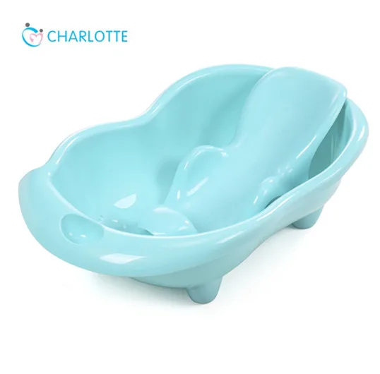 green baby bath tub