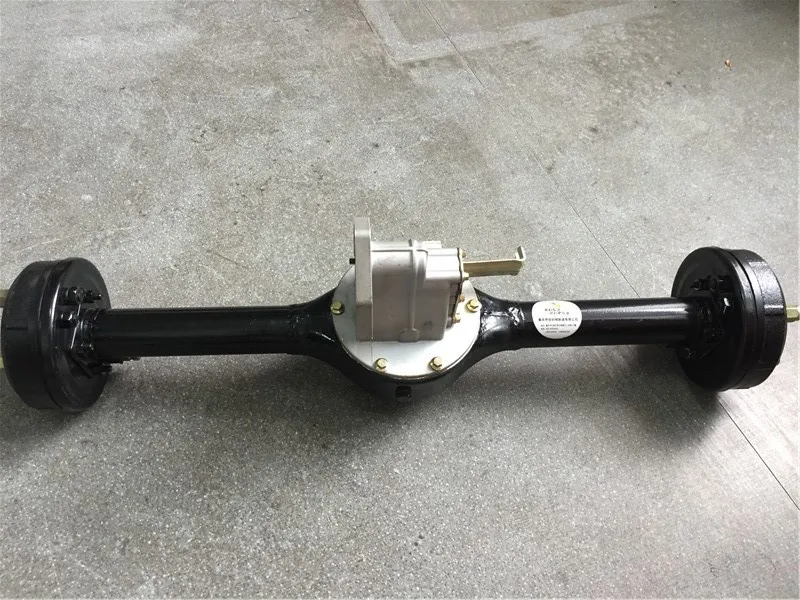 tricycle rear axle assembly