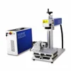 separate fiber laser marker ring inside marking machine