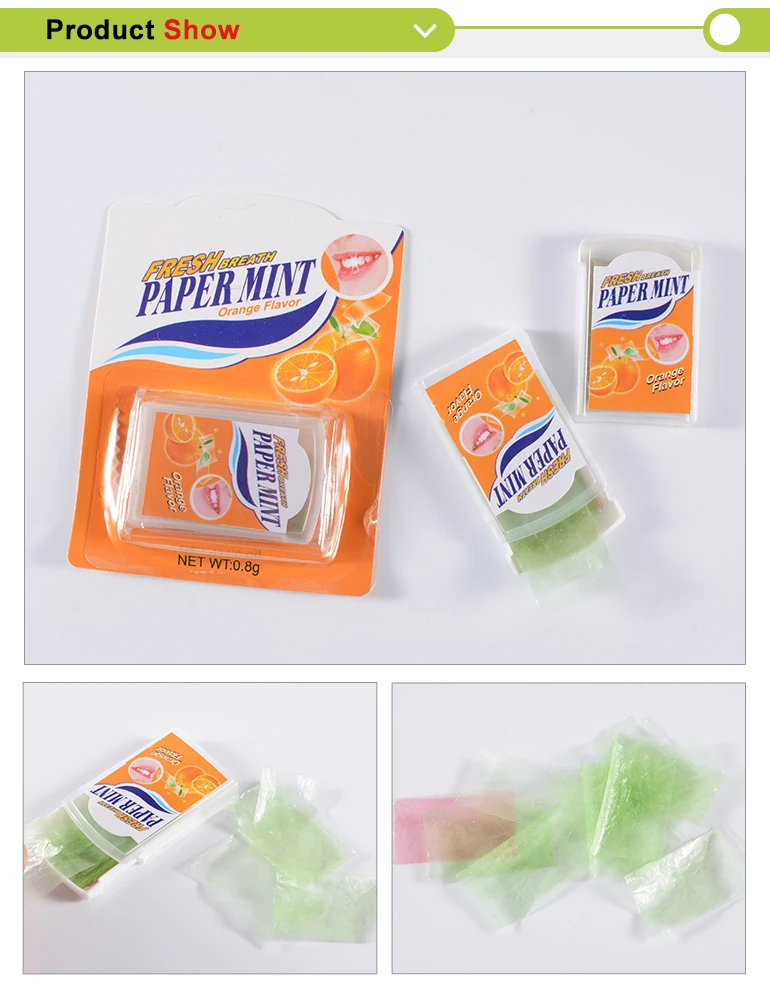 Europe Sugar Free Xylitol Mint Tablet Candy Orange Flavor Natural Fresh