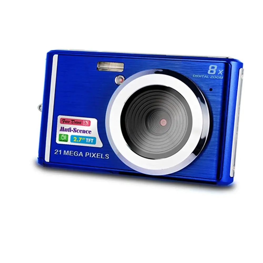 

Ultra Slim 2.4 Inch Digital Compact Cameras 21 Mega Pixels Digital Zoom with Auto Flash