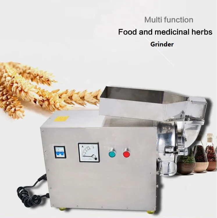 Electric Drive Peas Lentils Grinder Flour Machine Mill For Grinding