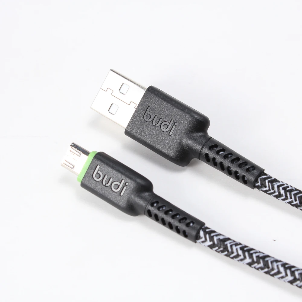 Wholesale Universal Nylon Fast Braided Charge Mobile Phone Android Charge Data Micro Usb Cable From budi Factory