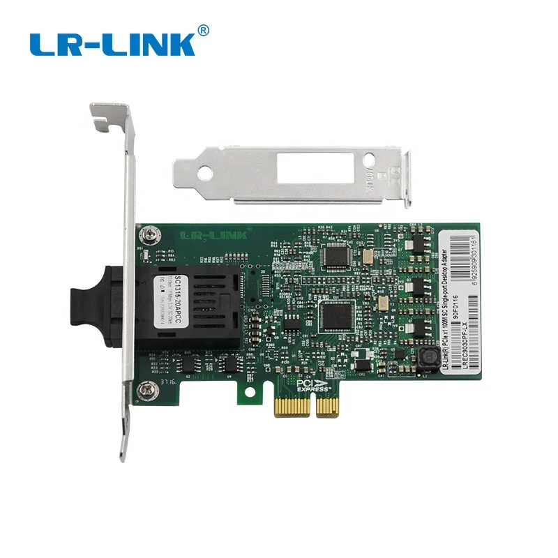 

LREC9030PF-LX PCIe x1 100FX SC Port SM External Ethernet Card (Intel 82574 Based)