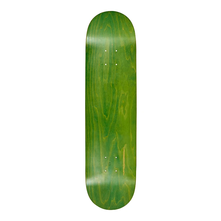 

Light Weight Top Quality Epoxy Resin Stained Hard Rock 100% Canadian Maple Skate Board Deck