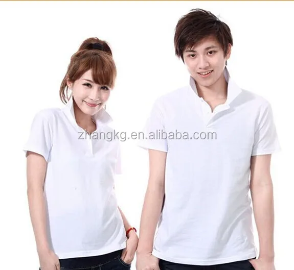 plain white couple shirt
