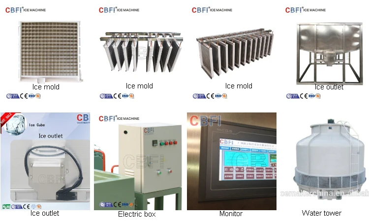 product-CBFI-Factory directly Commercial Cube Ice Machine-img-3