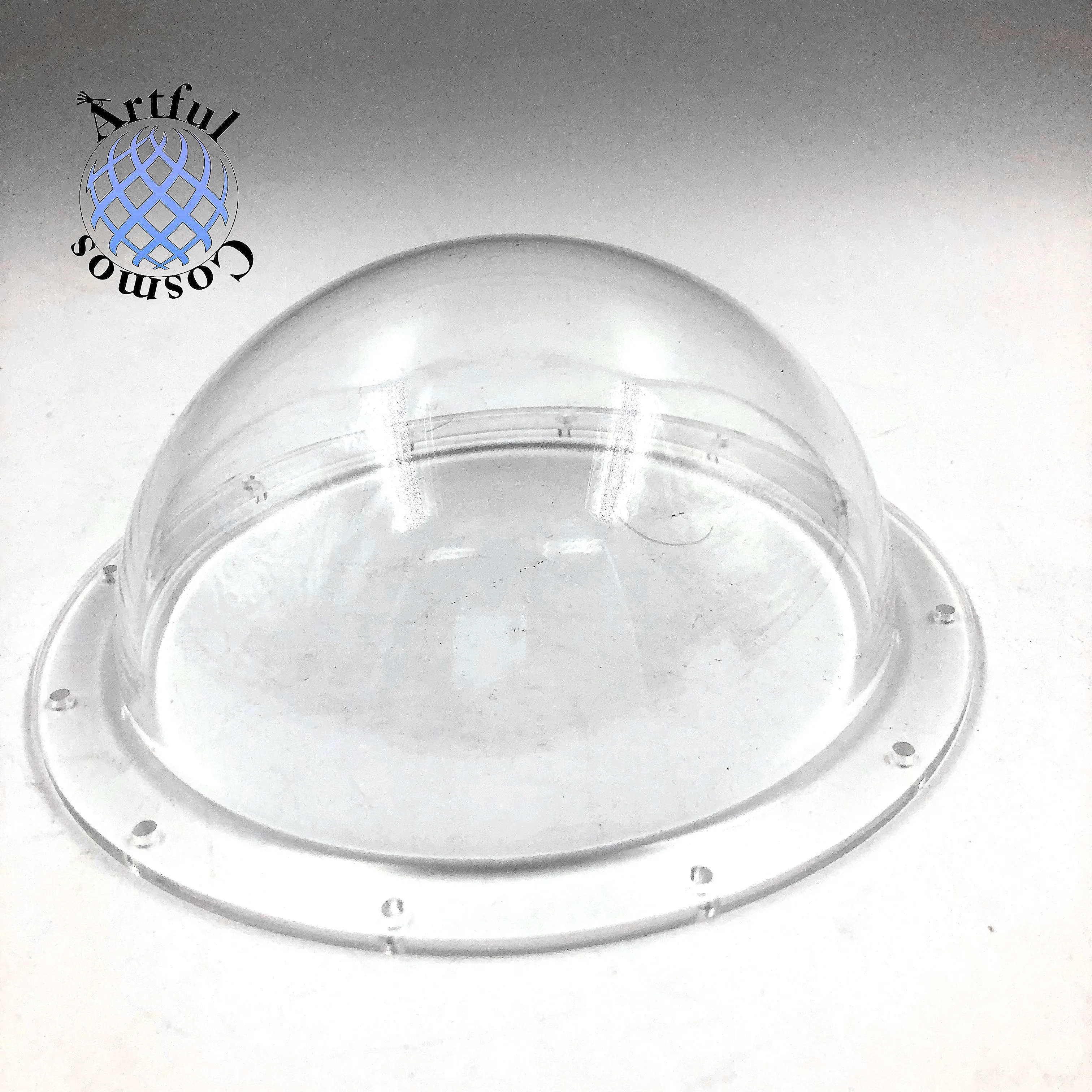 Custom Plexiglass Display Plastic Hemisphere Half Large Clear Acrylic