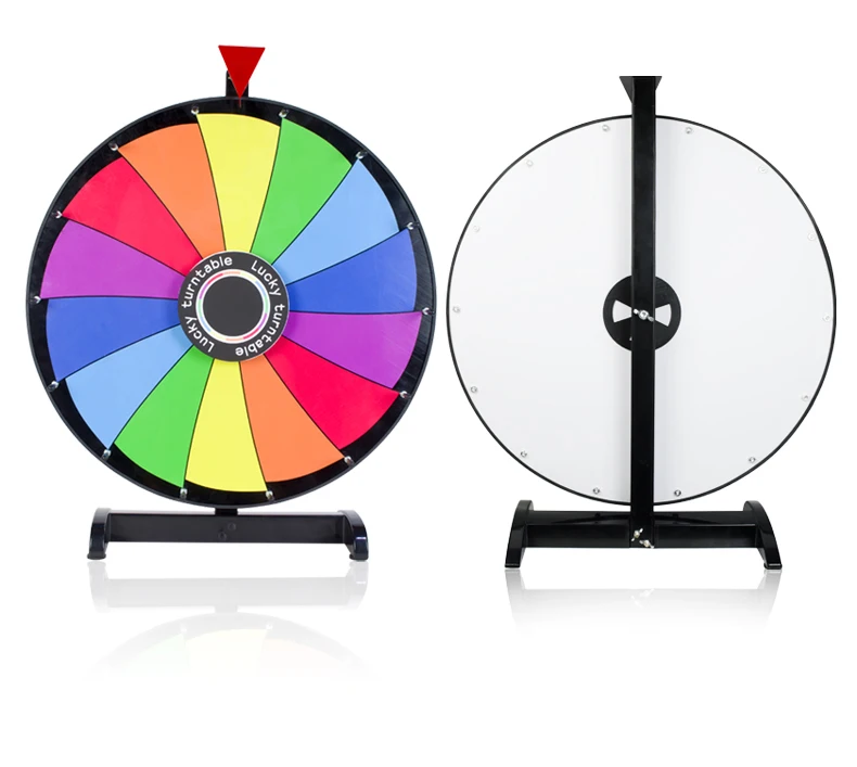 New Design Lucky Wheel 24 Inch Spinning Prize Wheel Of Fortune Buy