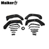 ABS fender flares with light for Jeep Wrangler JK 07+accessories mud guard for Jeep wheel eyebrow