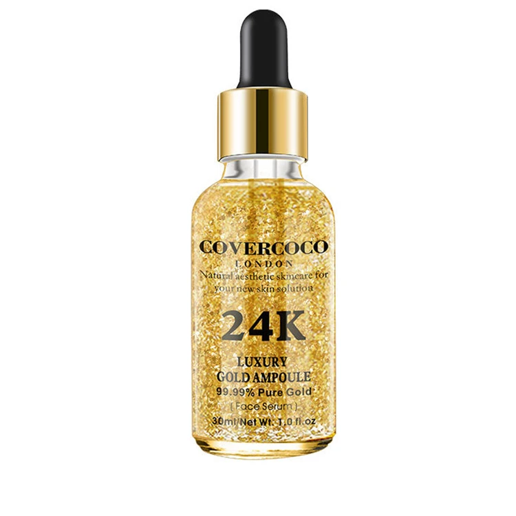 

24k gold foil gold essence serum, anti-wrinkle, anti-aging and anti-aging essence peptide essence facial cosmetics