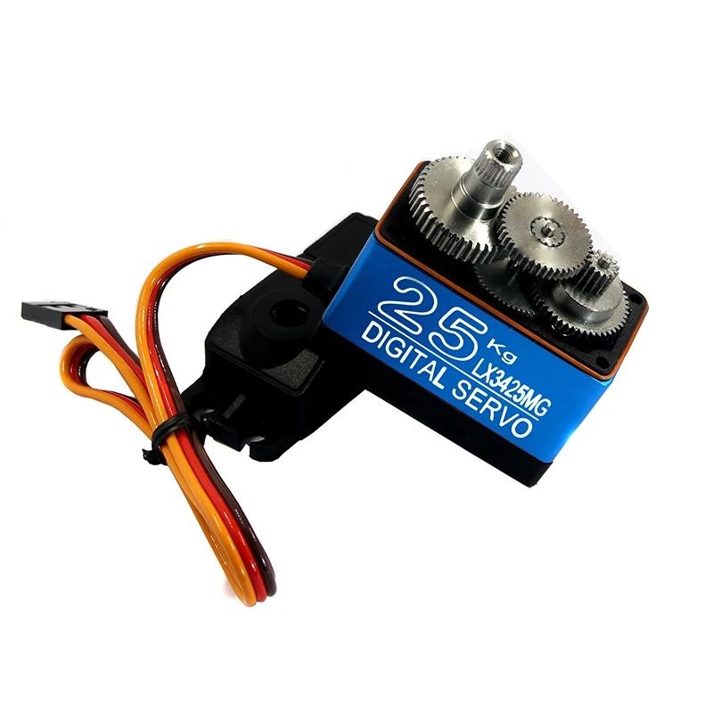 Lx3425mg 25kg Rc Servo Durable Long Life Full Steel Gear Hight Quality
