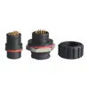 Waterproof circular 2+16 pin 18 pin wire to board cable connector