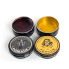 Free sample strong hold edge control hair styling water wax private label hair pomade for men