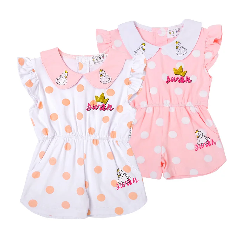 

White Pink Spandex Fashion Bodysuit Swan Embroidered Bodysuit Plus Size