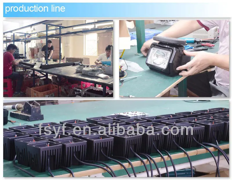 10w cree offroad led spot light bar ,single row led light bar