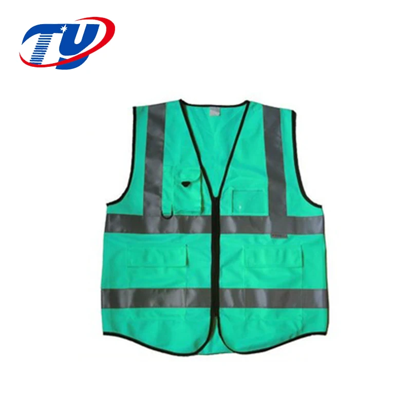 Women S Light Blue Safety Vest With Pockets Buy Women S Safety Vest With Pockets Light Blue Safety Vests Safety Vests Product On Alibaba Com