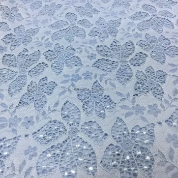 embroidered lace fabric