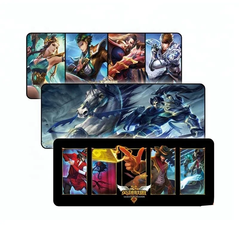 

Natural materials league of legends large no smell mouse mat locking edge gamer mouse pad, Any color is available.